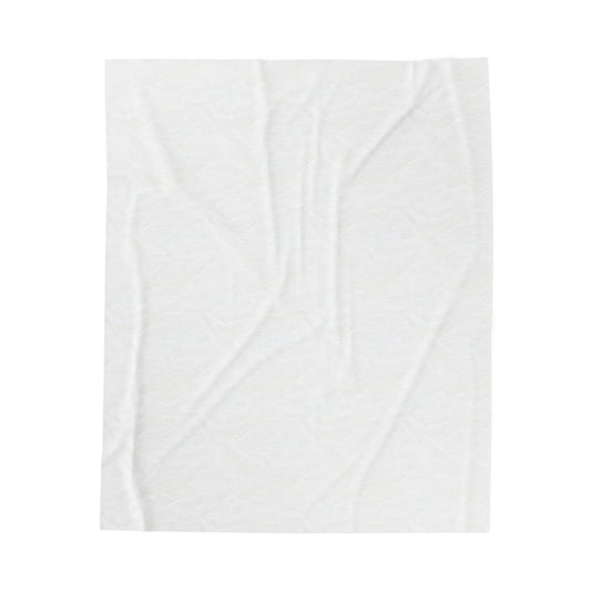 African Print Plush Blanket - Throw