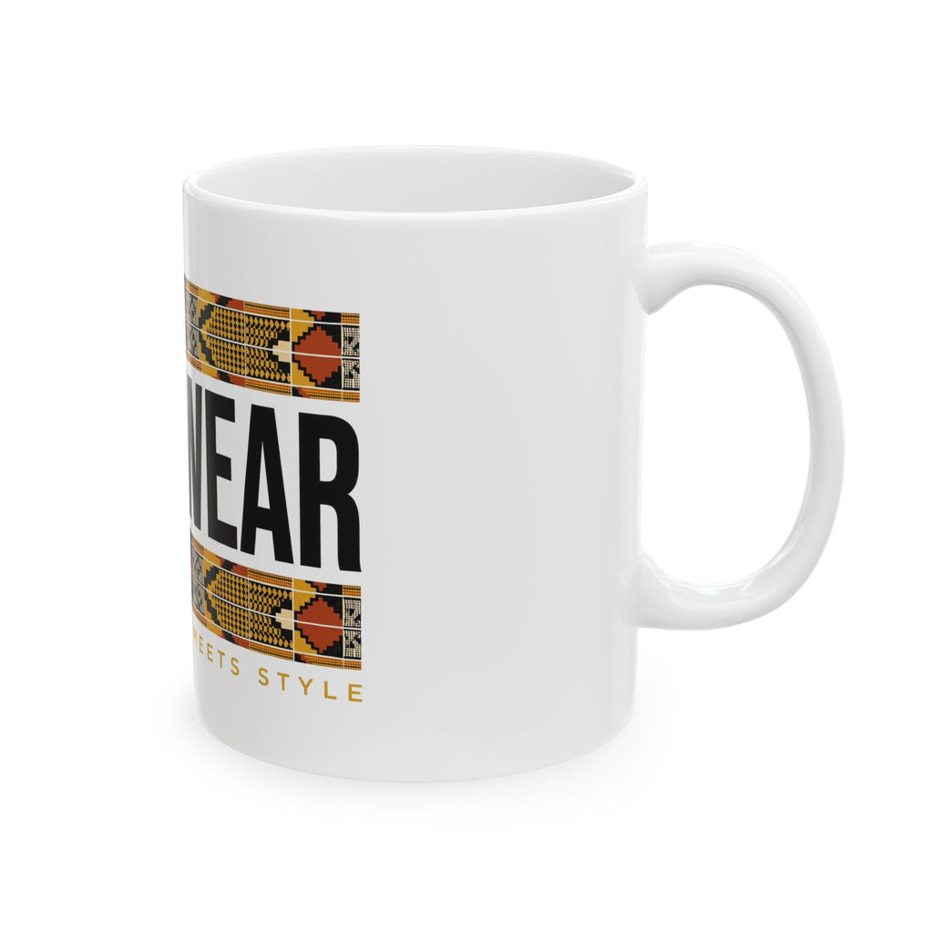 Lipemwear Kente Wordmark Mug