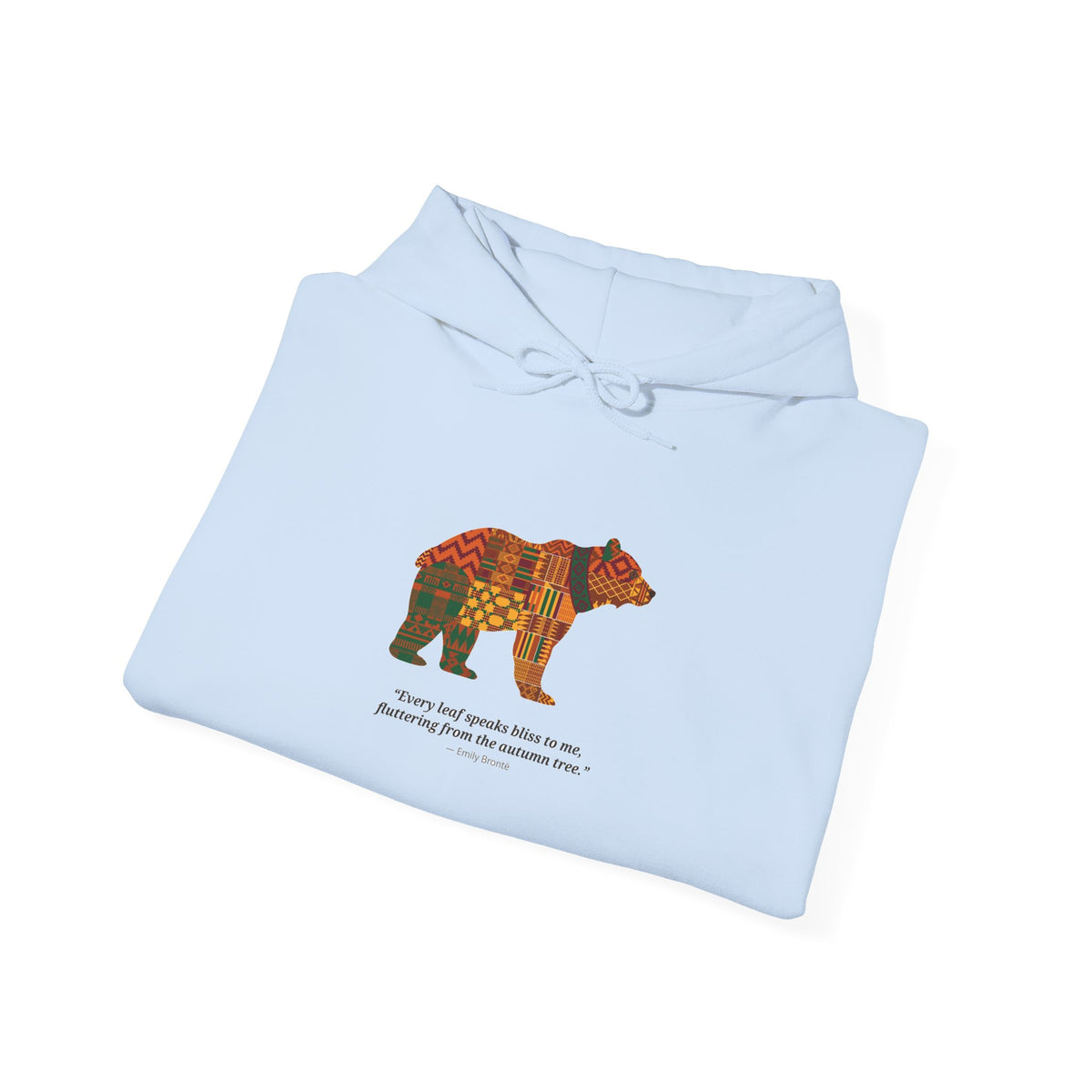 Kente Bear Hoodie