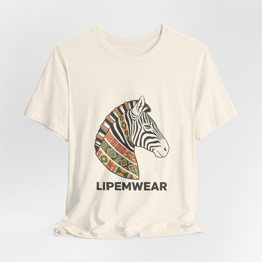 Lipemwear Kente Zebra Tee