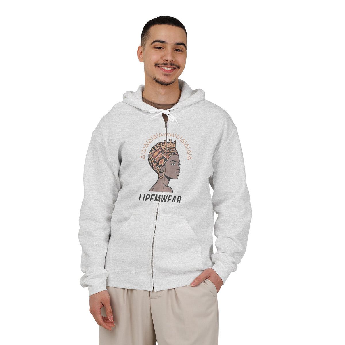 Lipemwear Queen Zip Hoodie