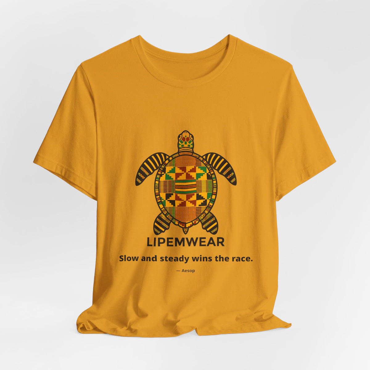 Lipemwear Kente Sea Turtle Tee