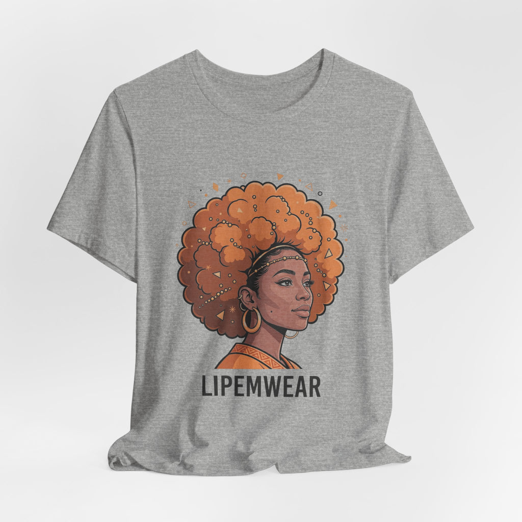 Lipemwear Golden Afro Tee