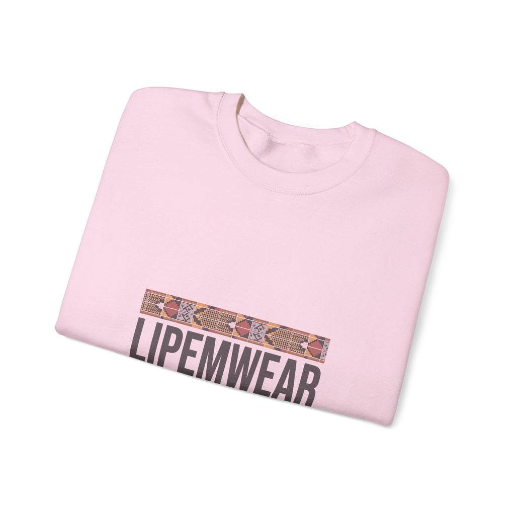 Lipemwear Kente Wordmark Sweatshirt