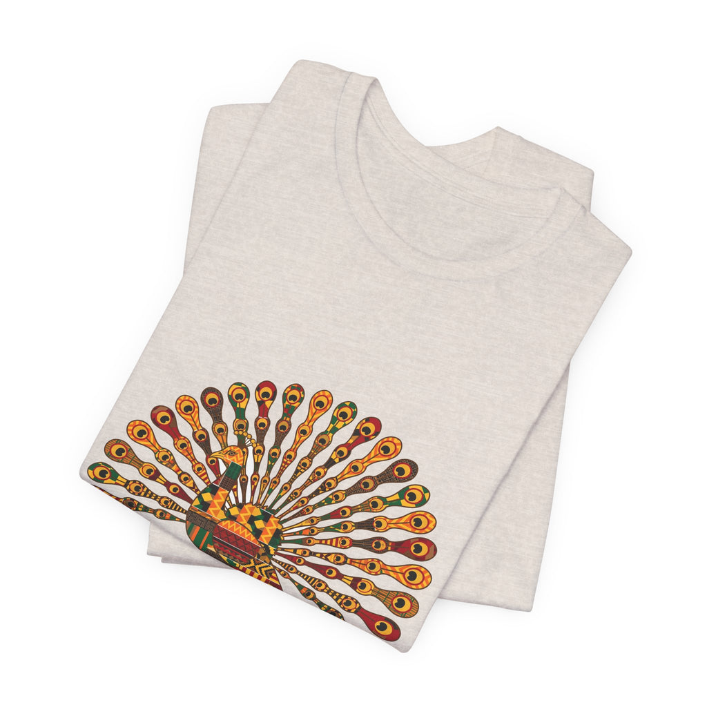 Kente Peacock Tee