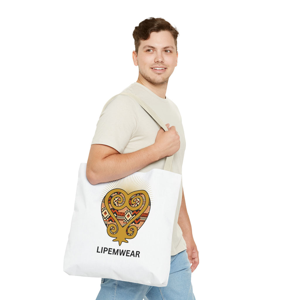 Lipemwear Sankofa Heart Tote Bag