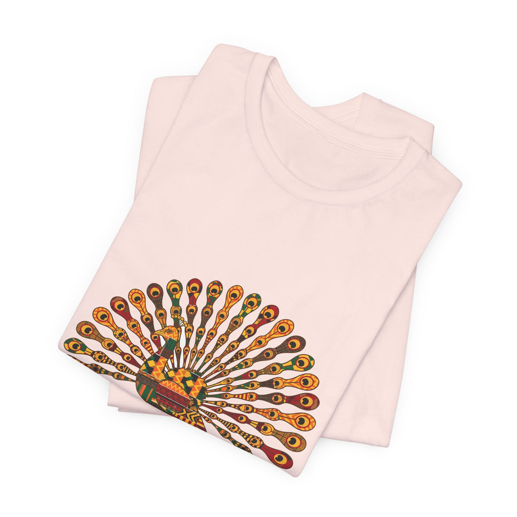 Kente Peacock Tee