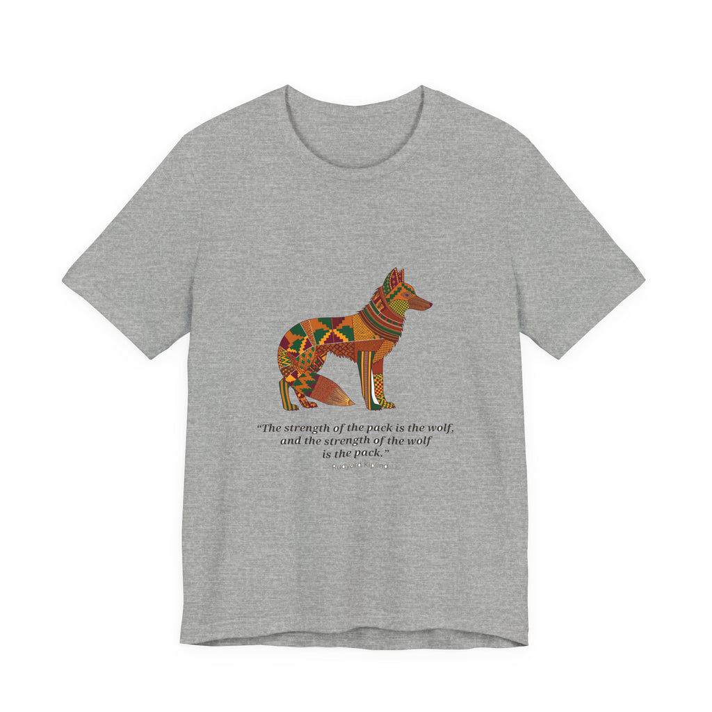 Lipemwear Kente Wolf Tee