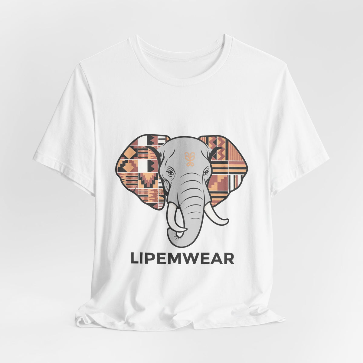 Lipemwear Kente Elephant Tee