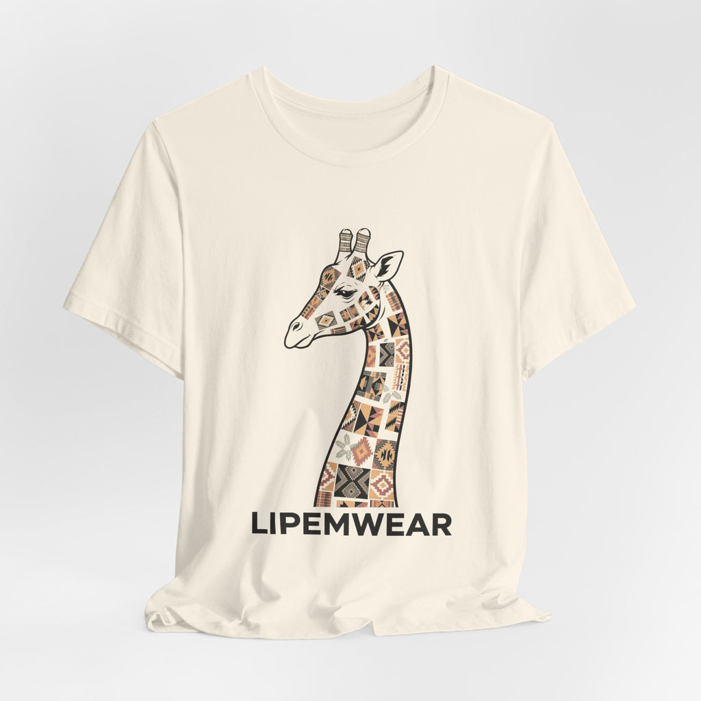 Lipemwear Kente Giraffe Tee