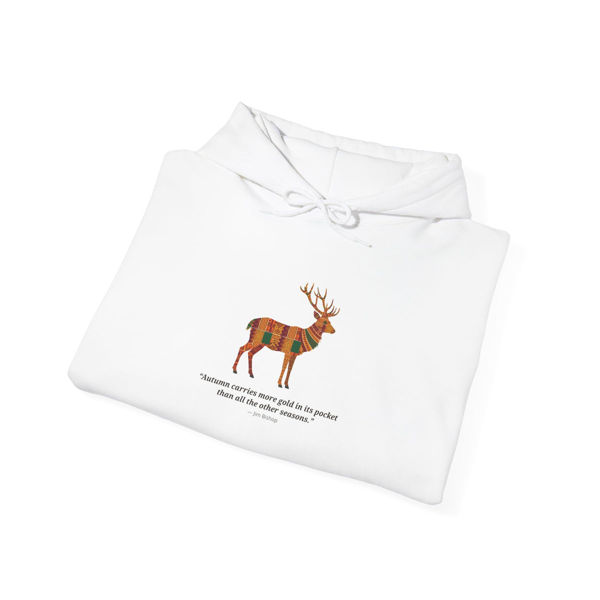 Kente Stag Hoodie