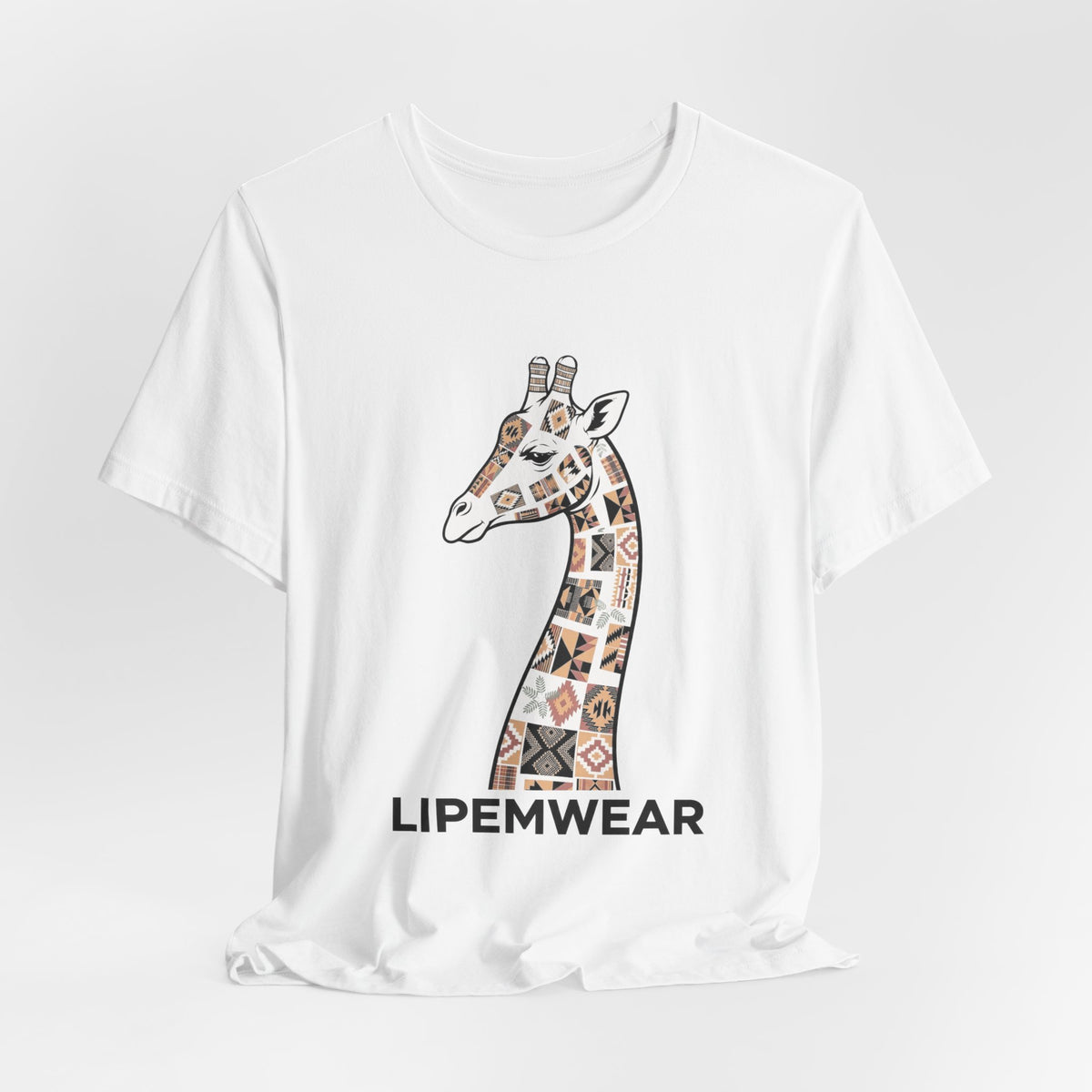 Lipemwear Kente Giraffe Tee