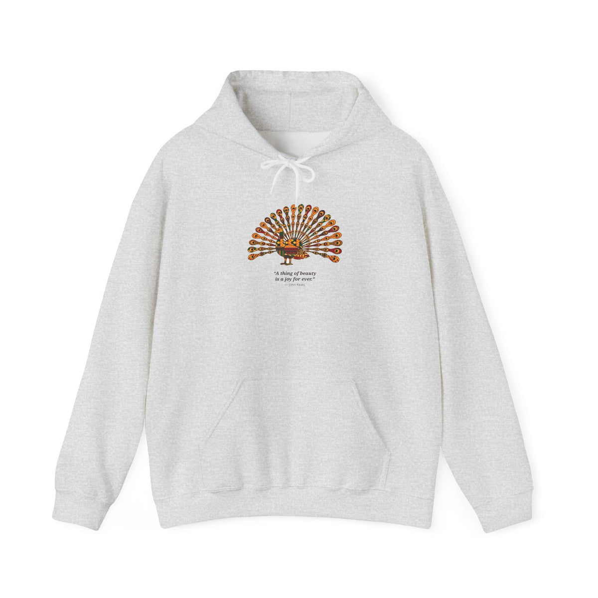 Kente Peacock Hoodie