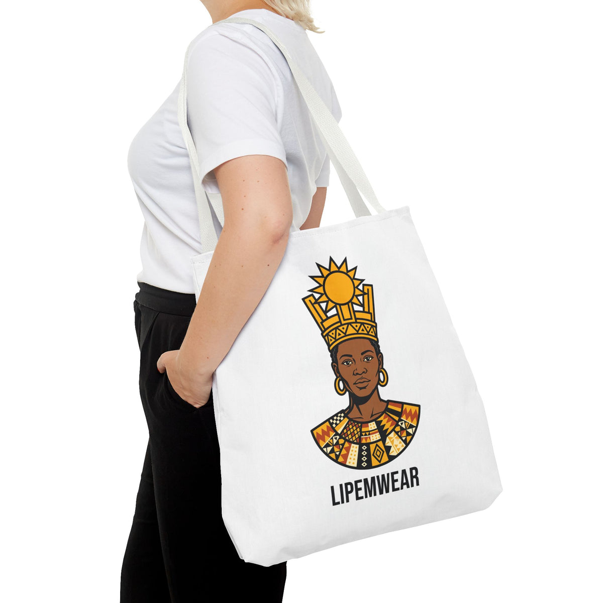 Lipemwear Sun Crown Queen Tote Bag