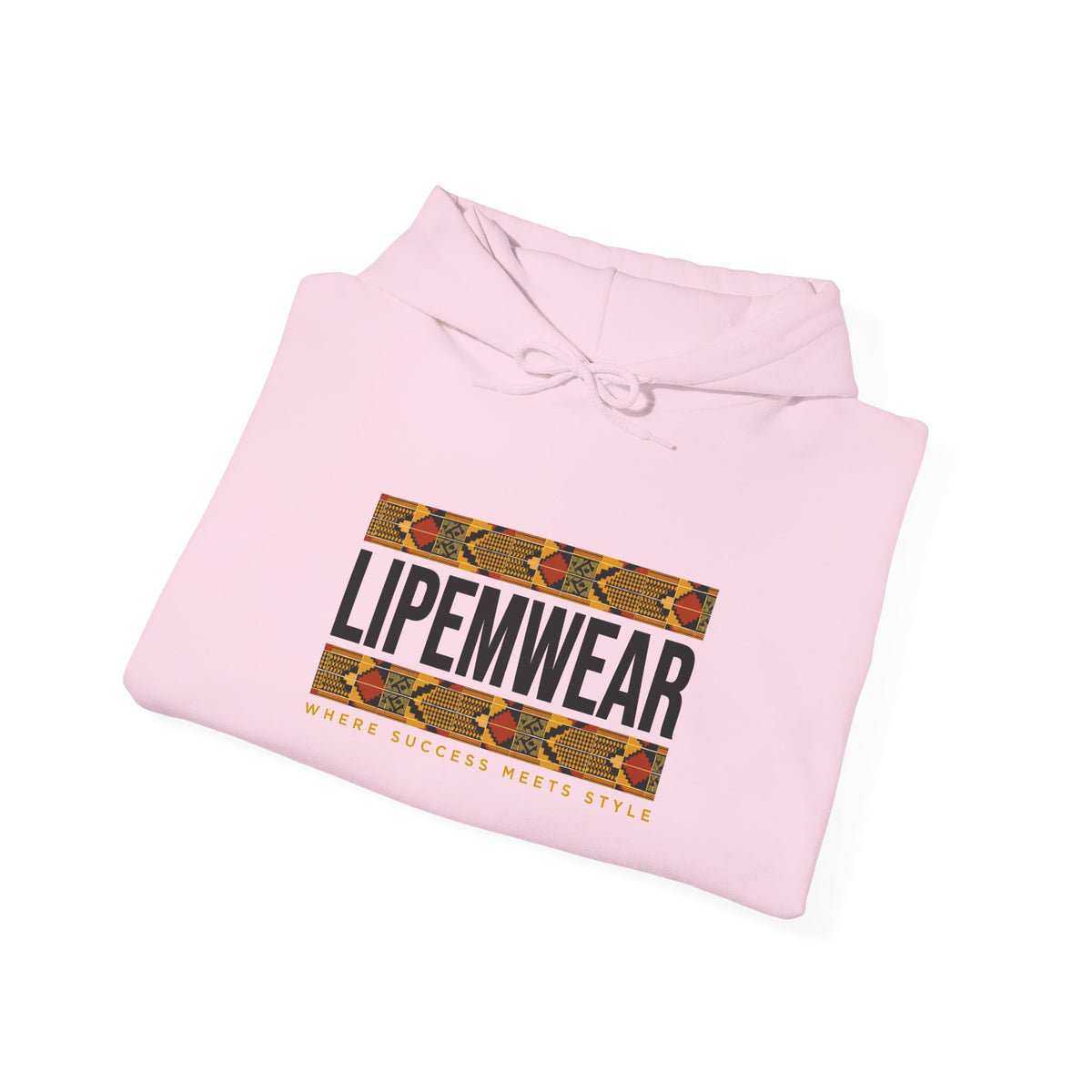 Lipemwear Kente Wordmark Hoodie