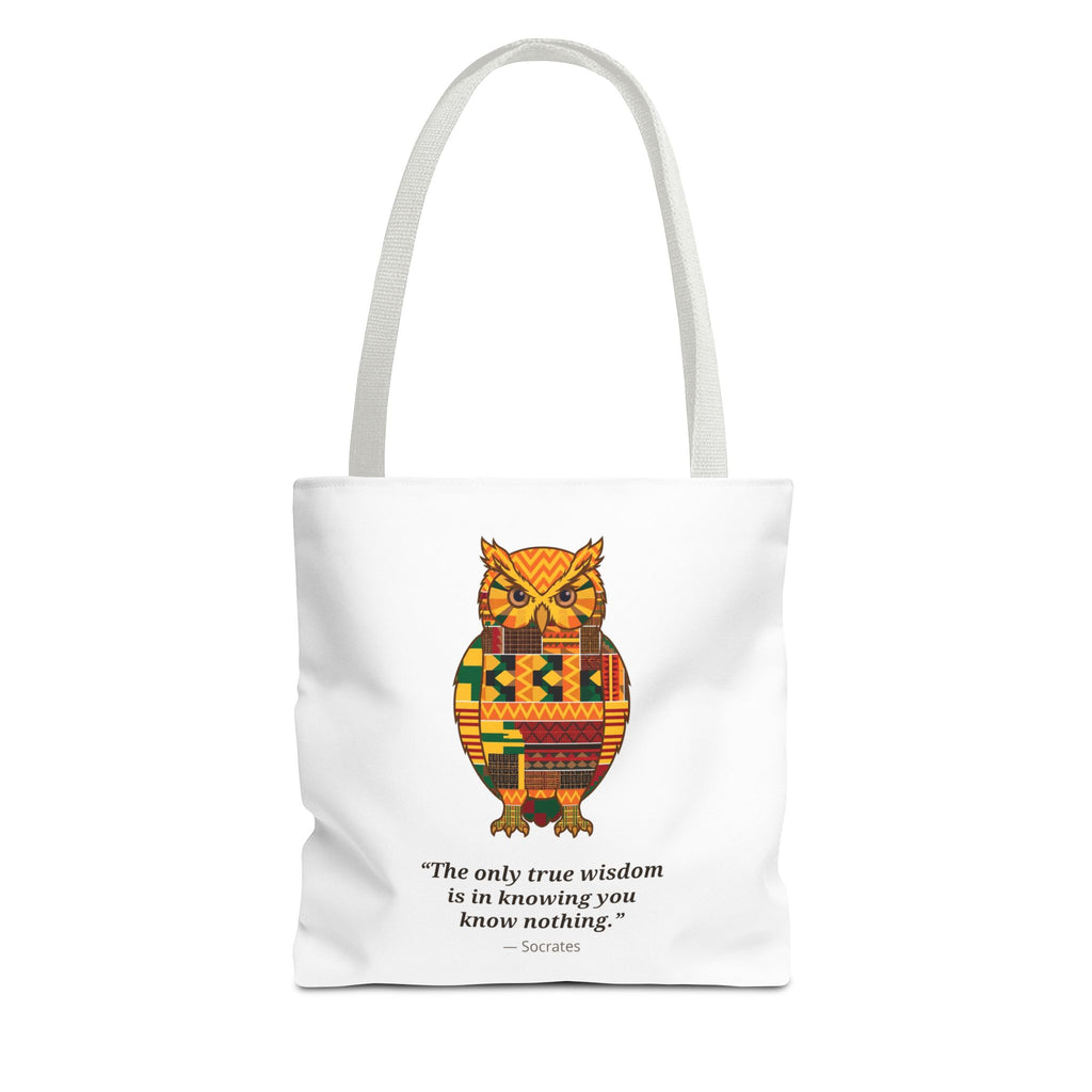Kente Owl Tote Bag
