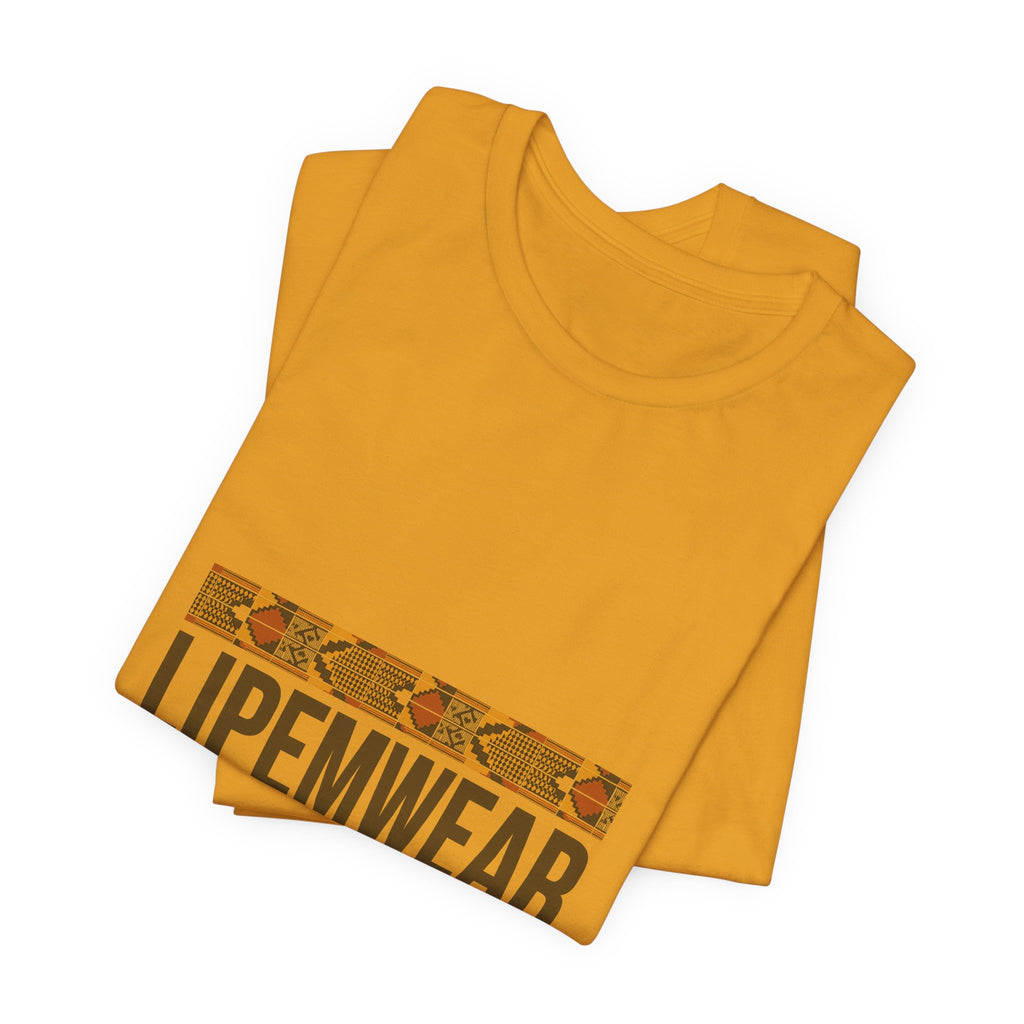 Lipemwear Kente Wordmark Tee