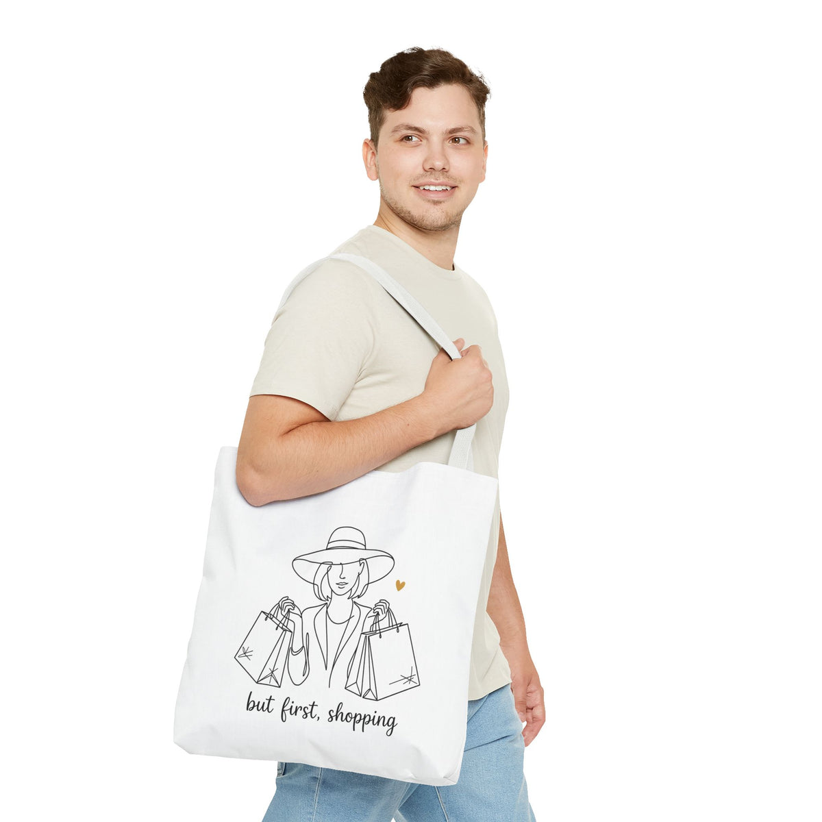 But First, Shopping Tote Bag