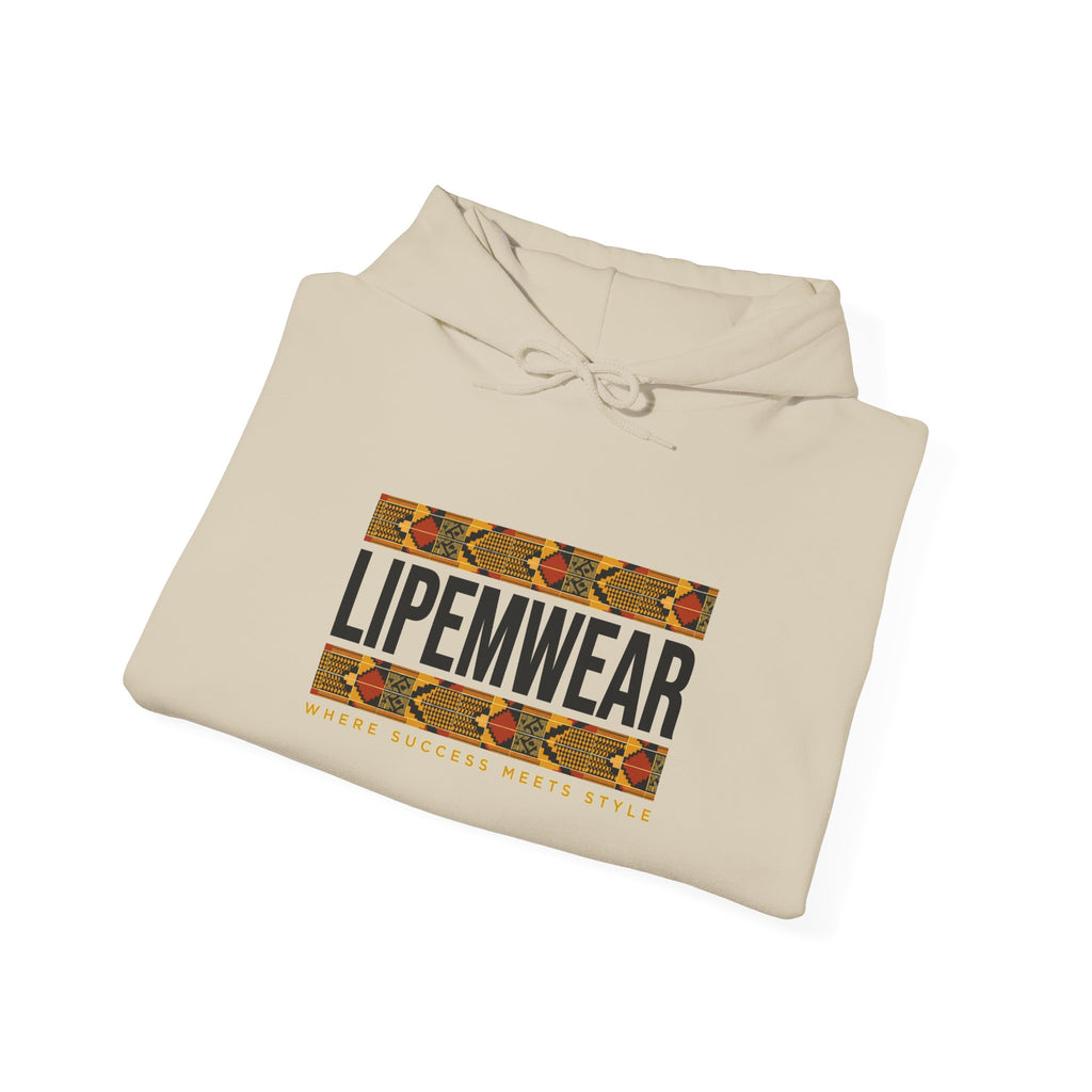 Lipemwear Kente Wordmark Hoodie