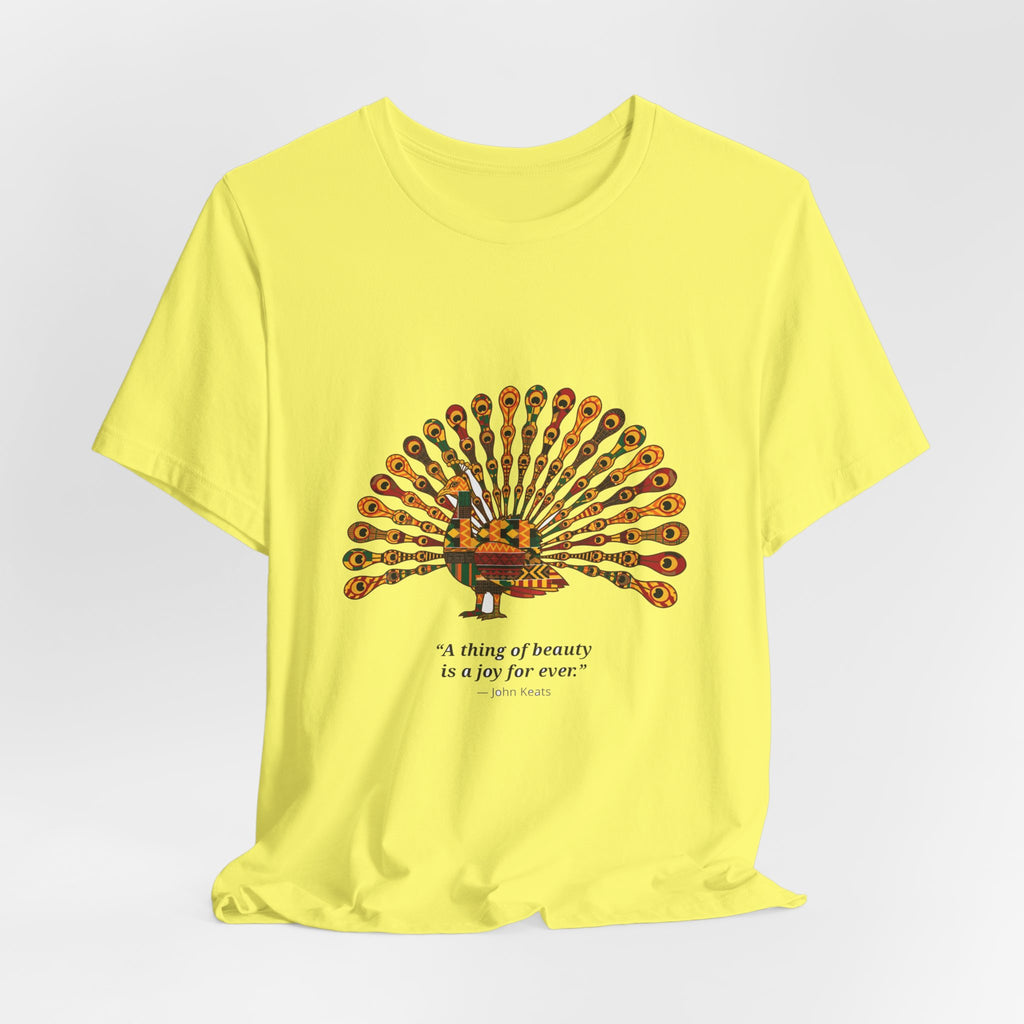Kente Peacock Tee