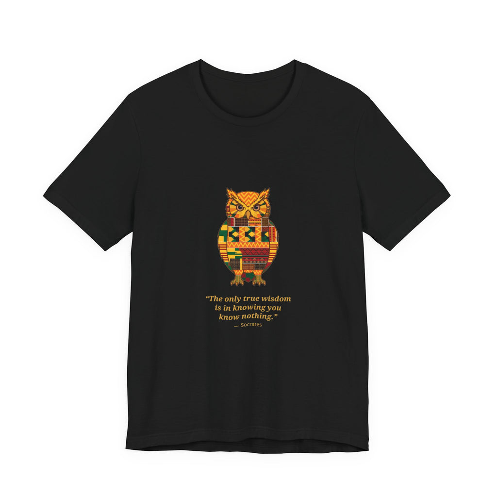 Kente Owl Tee Black Edition