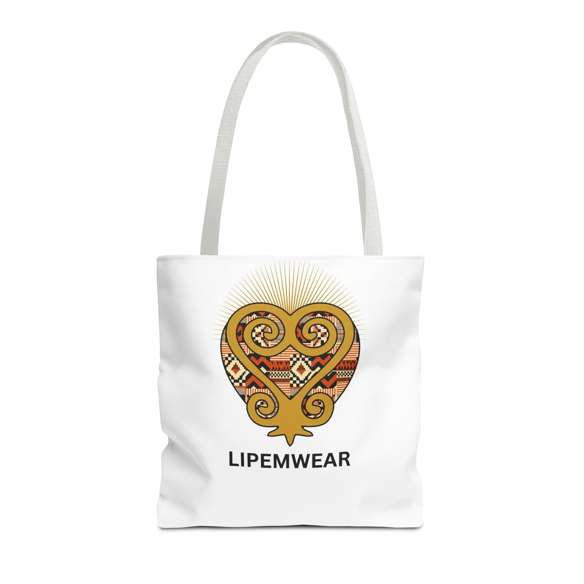 Lipemwear Sankofa Heart Tote Bag