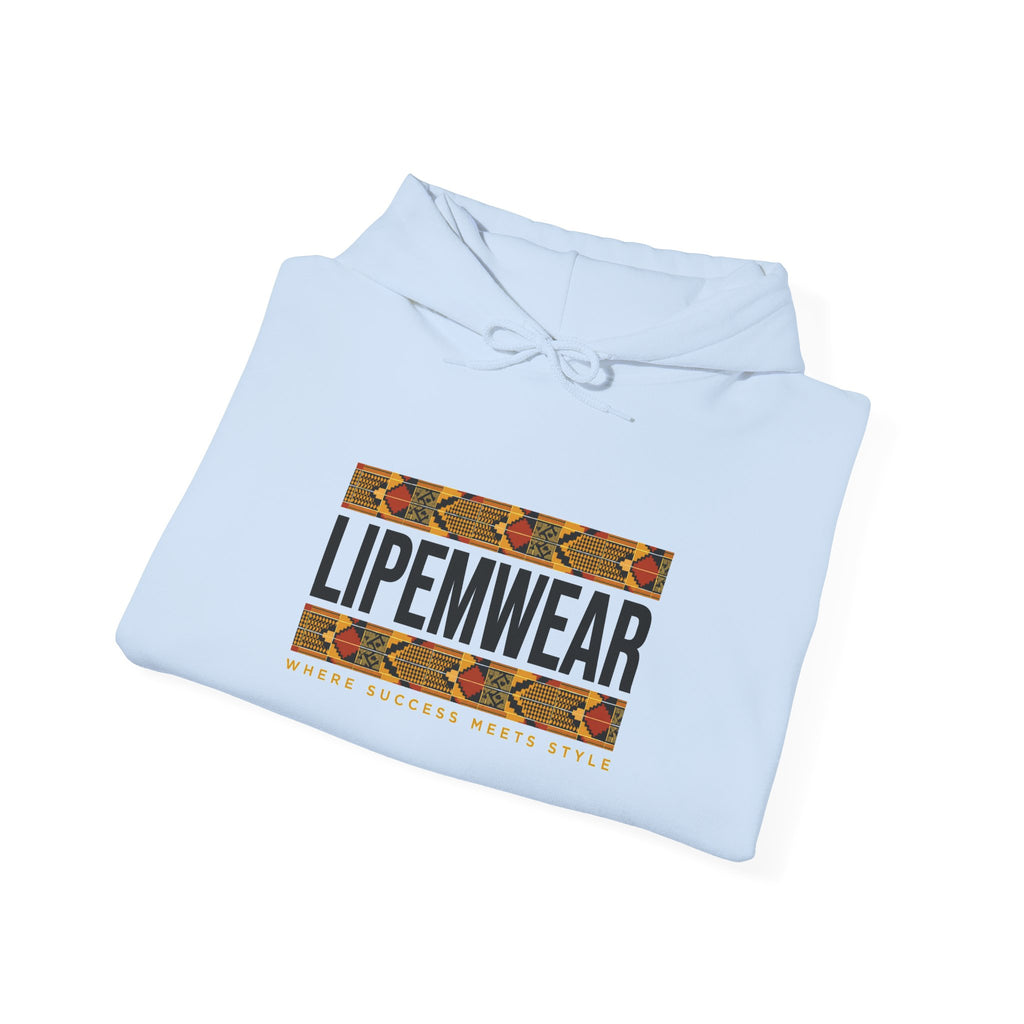 Lipemwear Kente Wordmark Hoodie