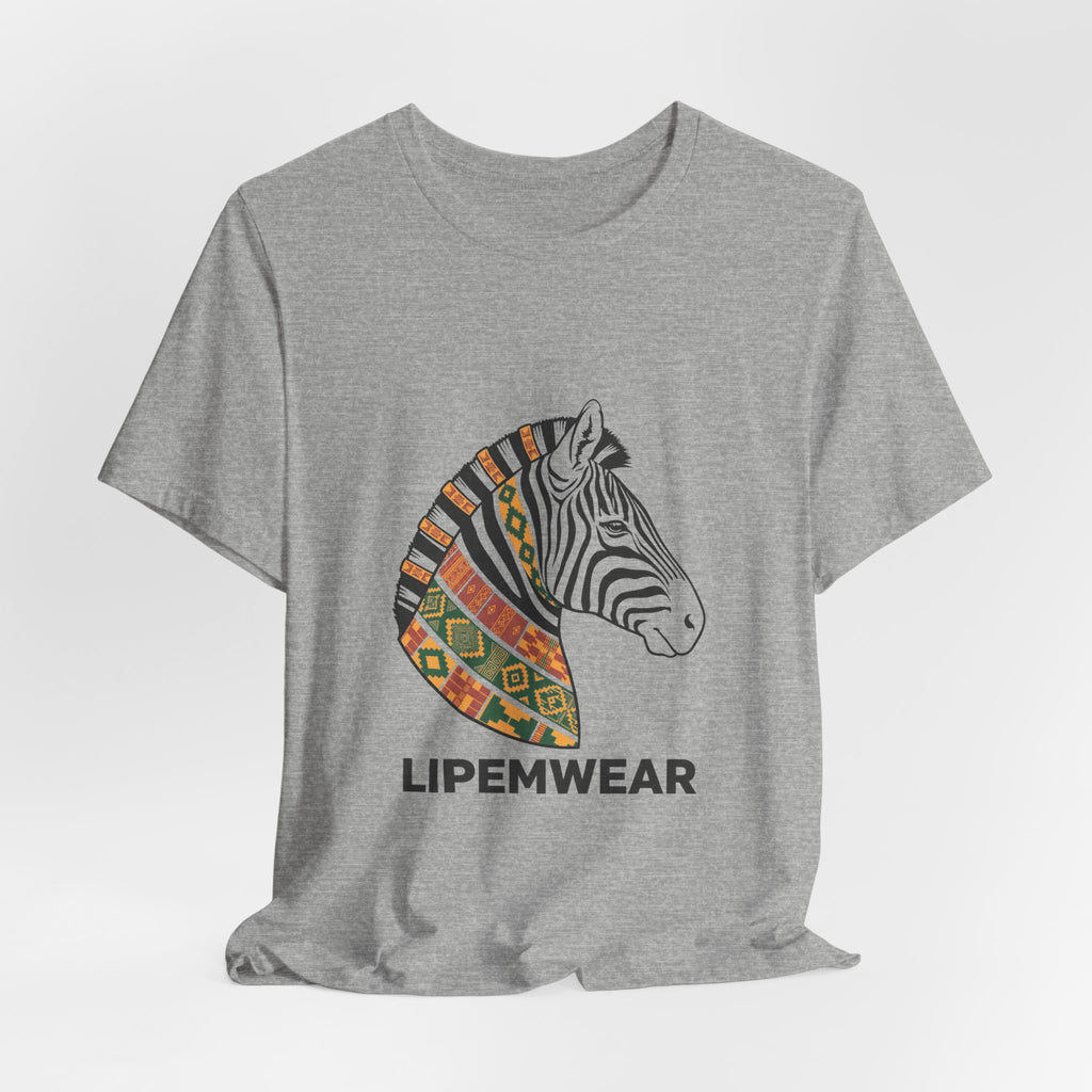 Lipemwear Kente Zebra Tee