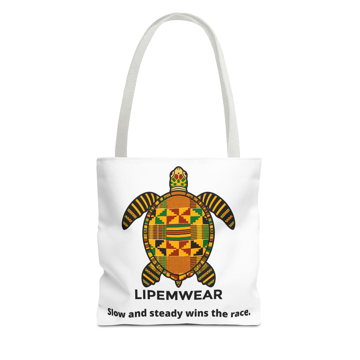 Lipemwear Kente Sea Turtle Tote Bag