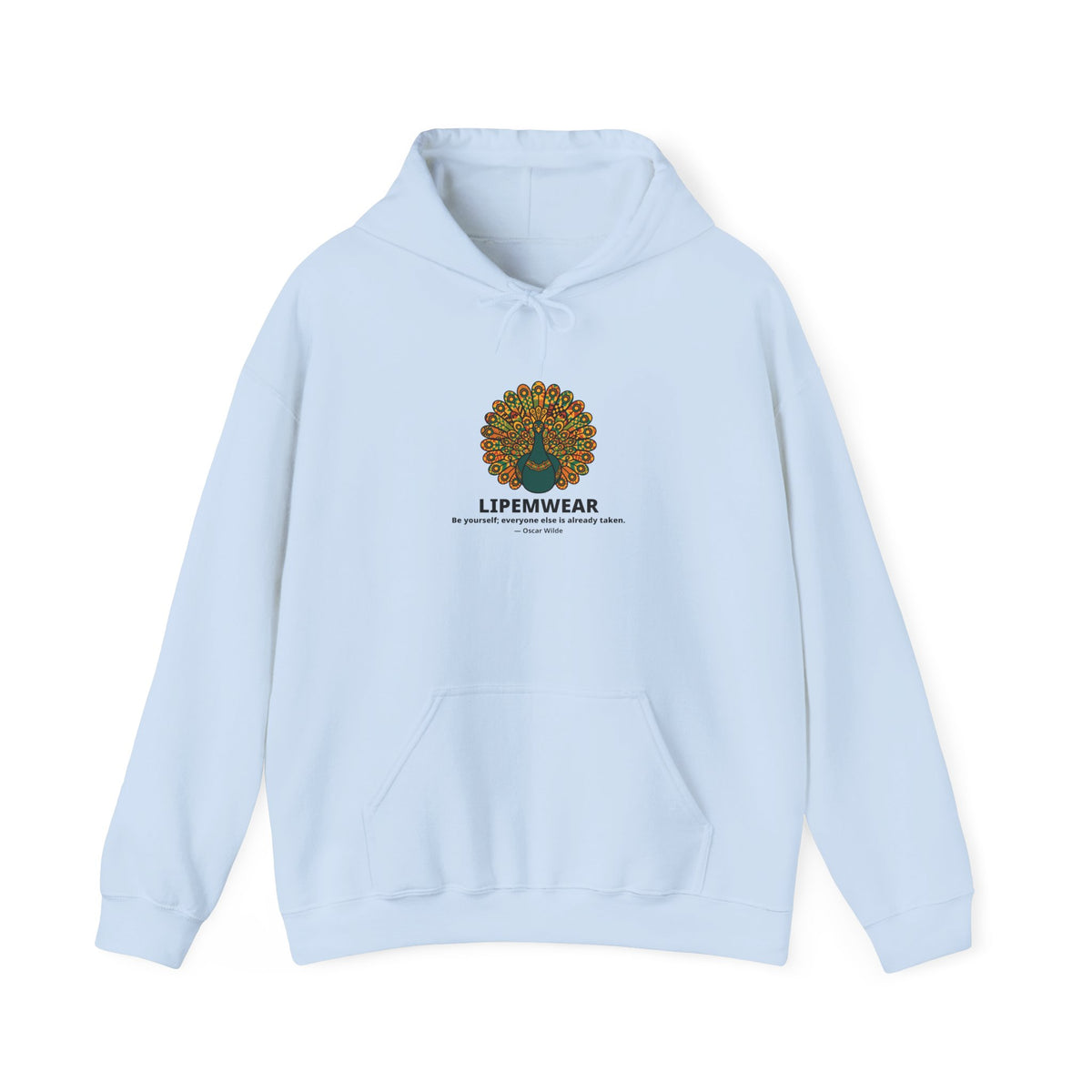Lipemwear Kente Peacock Hoodie