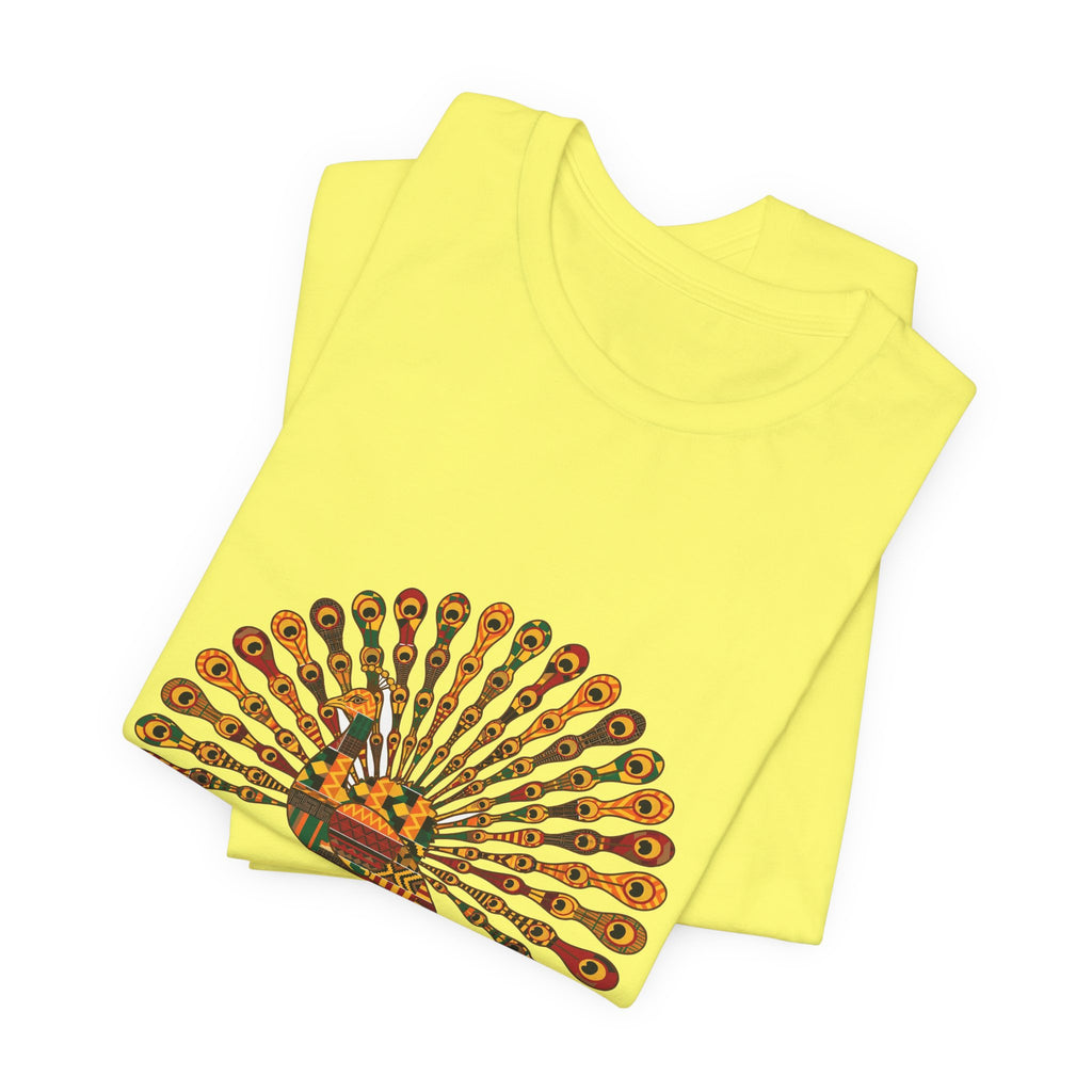 Kente Peacock Tee
