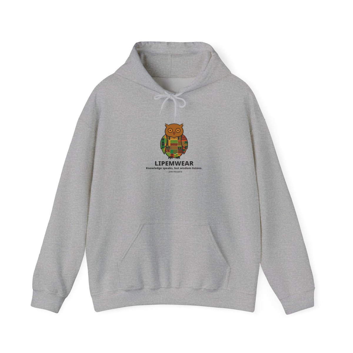 Lipemwear Kente Owl Hoodie