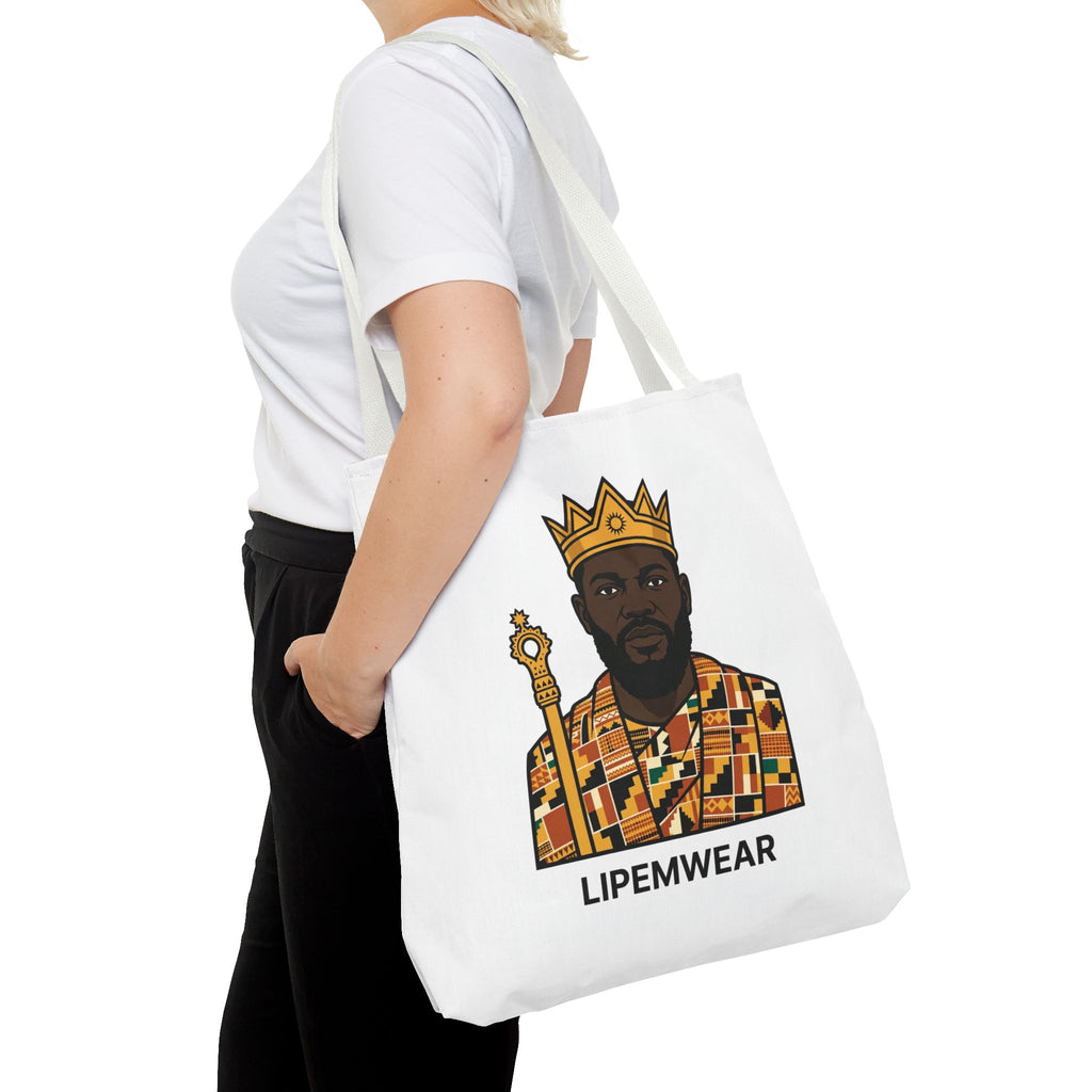 Lipemwear Kente King Tote Bag