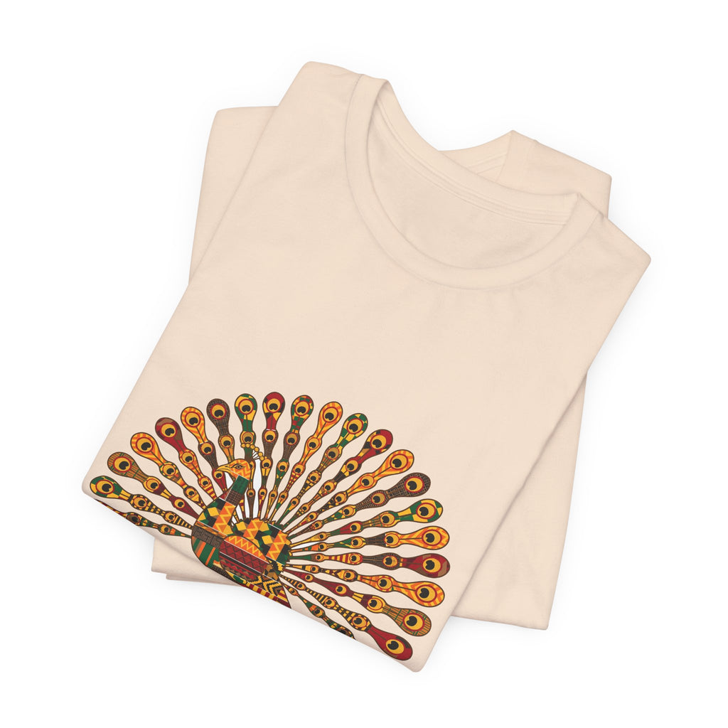 Kente Peacock Tee