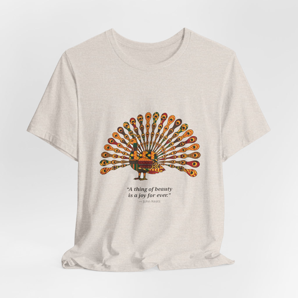 Kente Peacock Tee