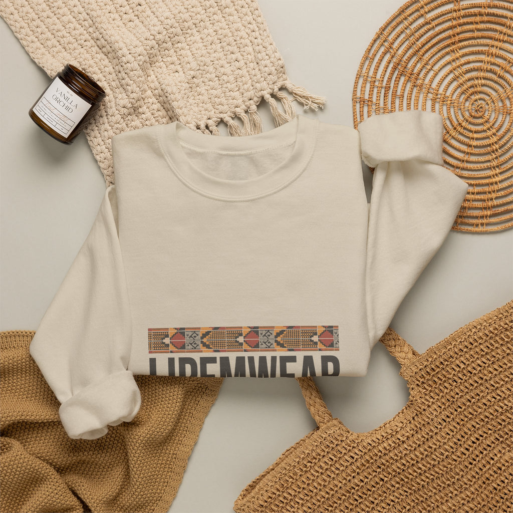 Lipemwear Kente Wordmark Sweatshirt