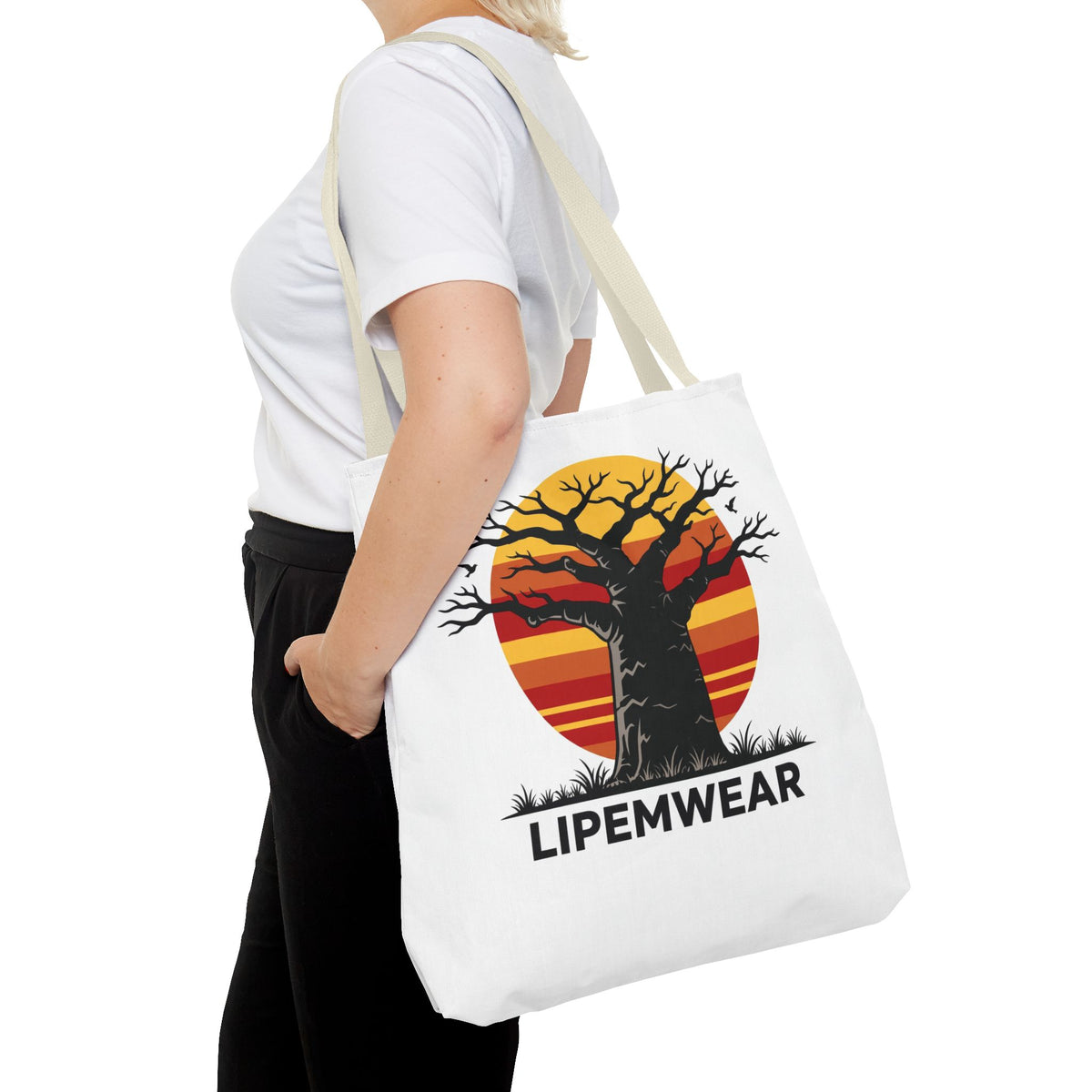 Lipemwear Baobab Sunset Tote Bag