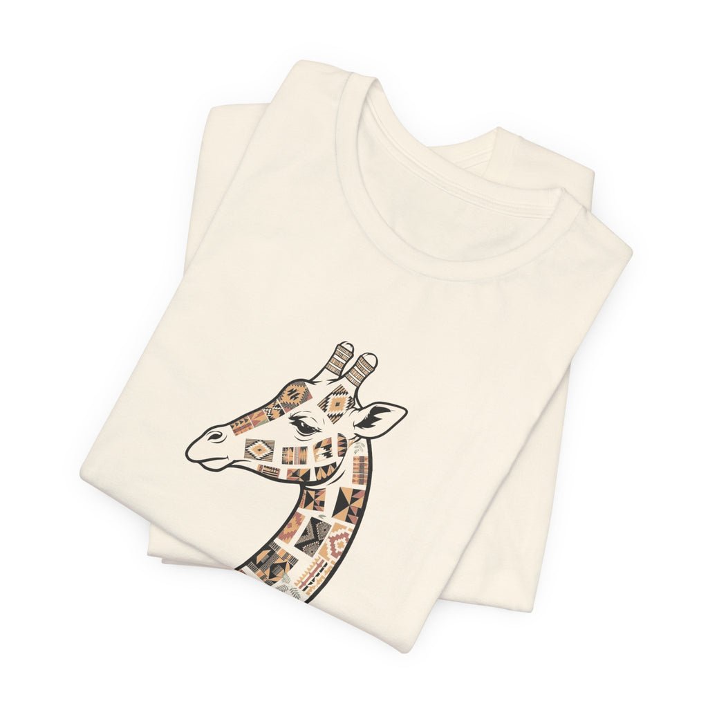 Lipemwear Kente Giraffe Tee