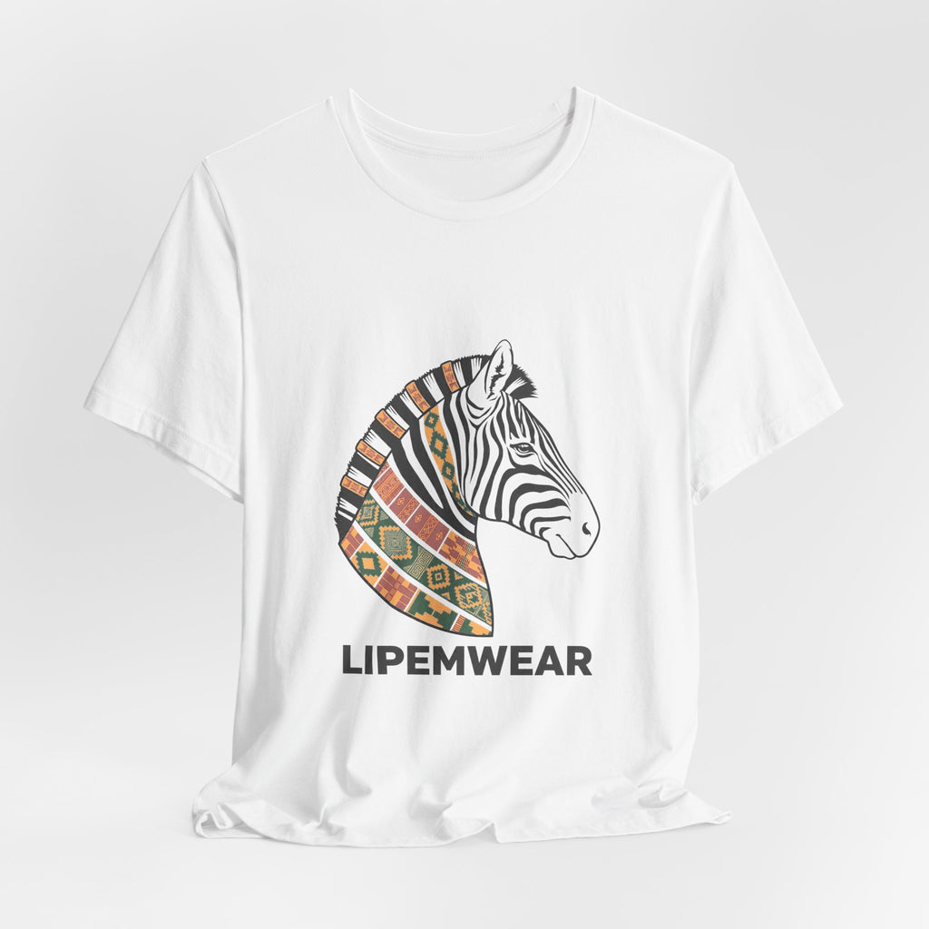 Lipemwear Kente Zebra Tee