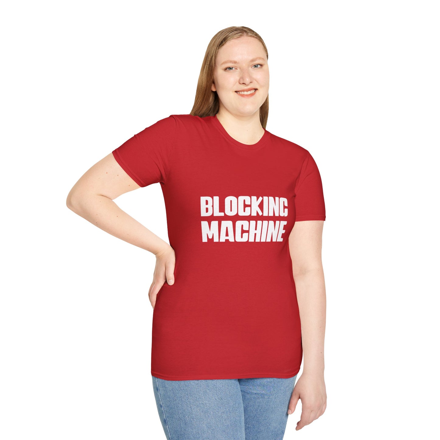 Blocking Machine Unisex T-Shirt