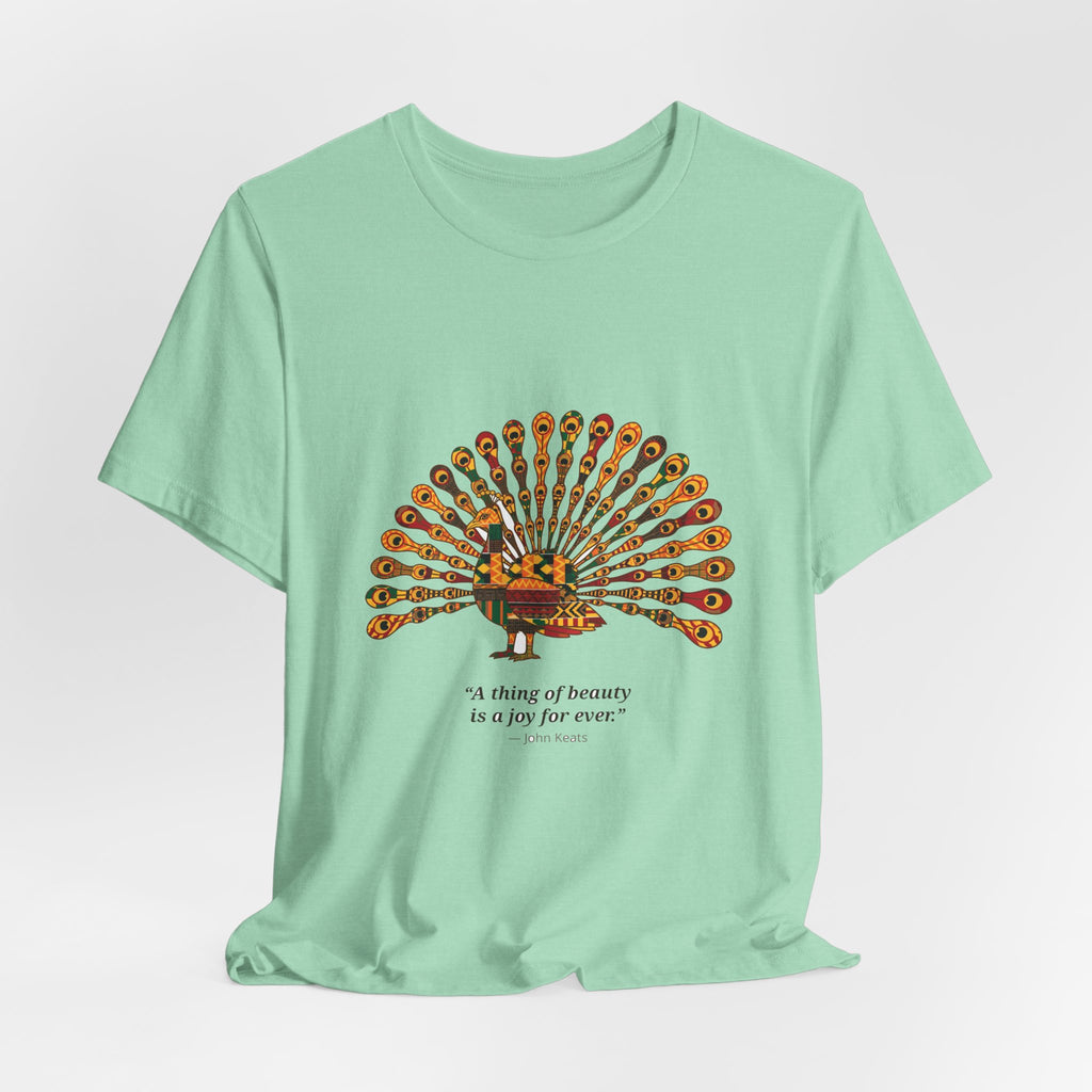 Kente Peacock Tee