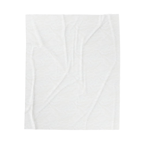 African Print Plush Blanket - Throw