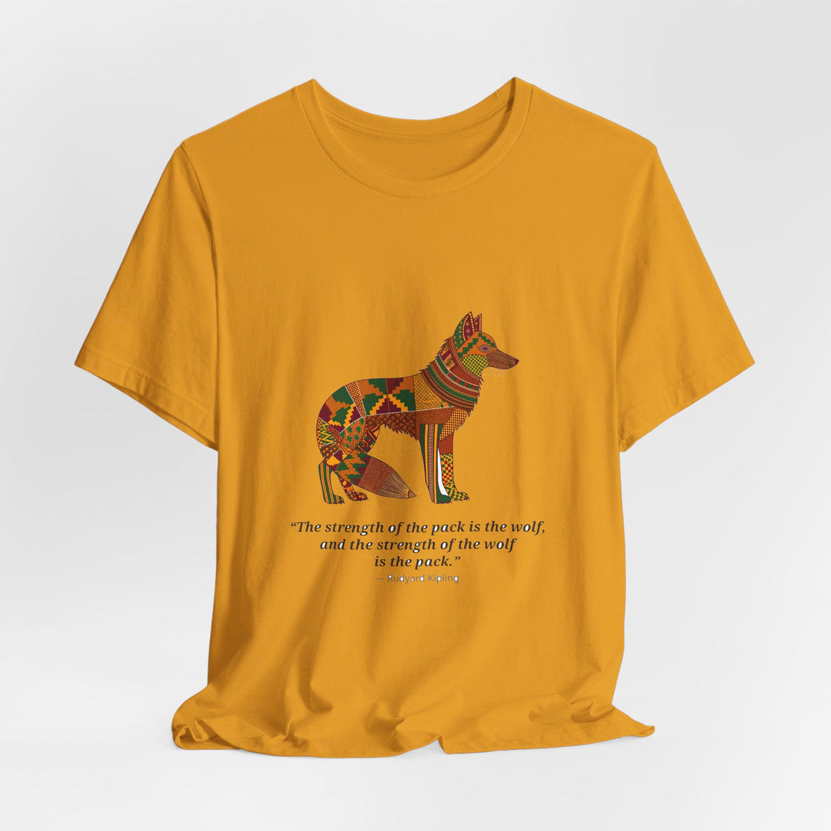 Lipemwear Kente Wolf Tee