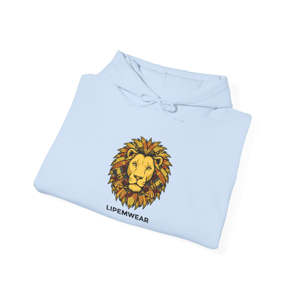 Lipemwear Kente Lion Hoodie