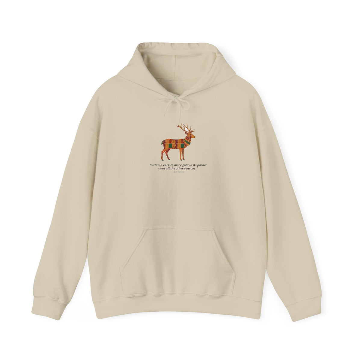 Kente Stag Hoodie