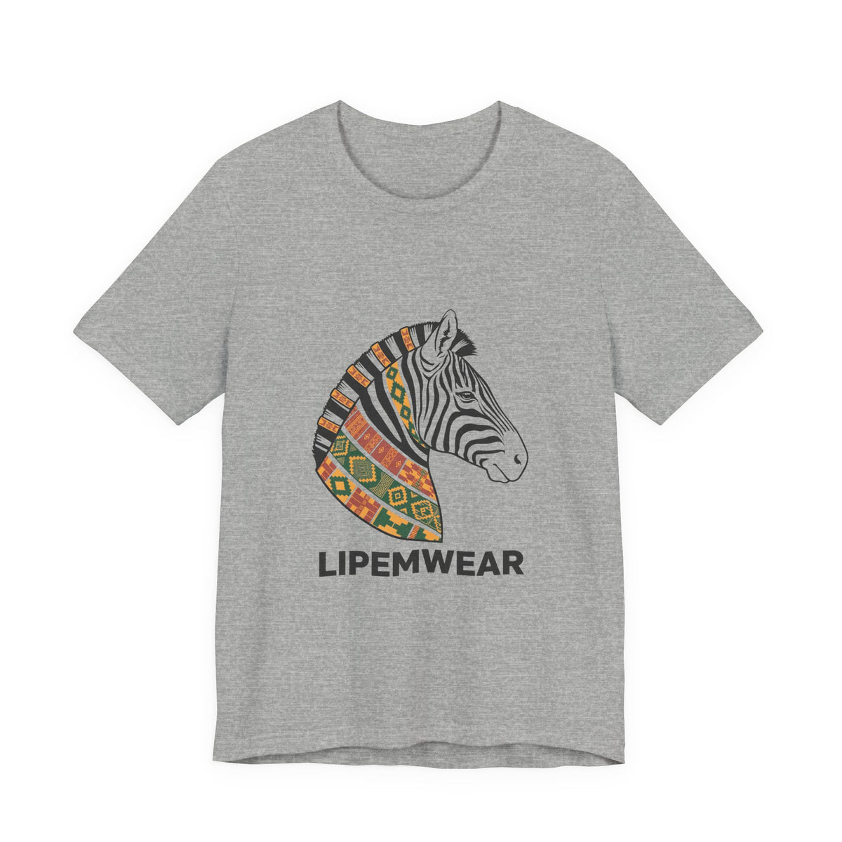 Lipemwear Kente Zebra Tee