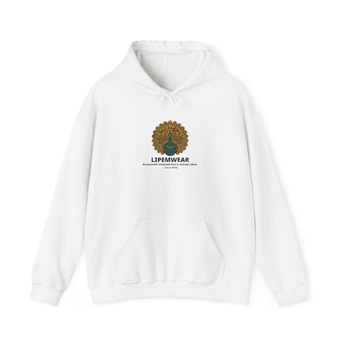 Lipemwear Kente Peacock Hoodie