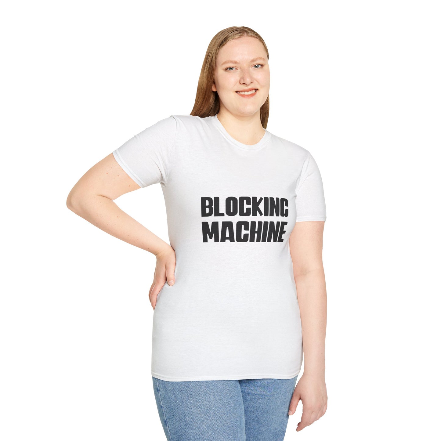 Blocking Machine Unisex T-Shirt