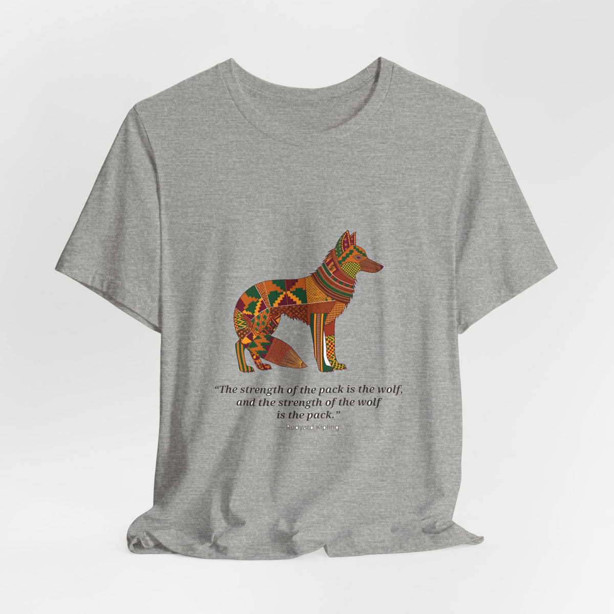 Lipemwear Kente Wolf Tee