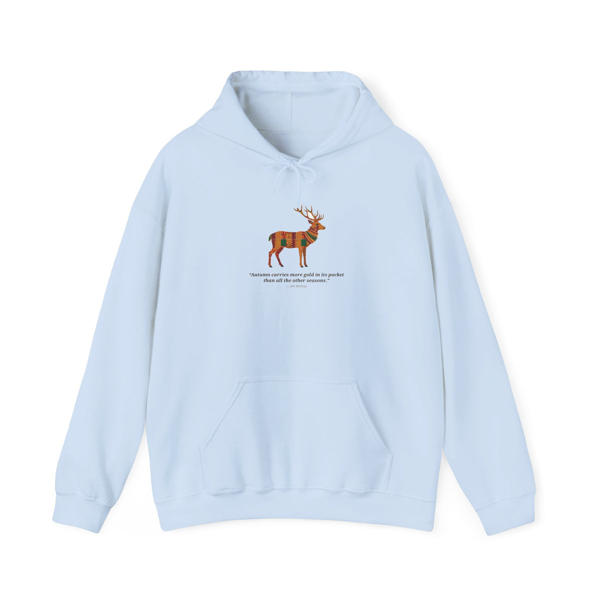 Kente Stag Hoodie